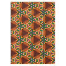 Kente Geometrics Kwanzaa Afrocentric Table Cloud