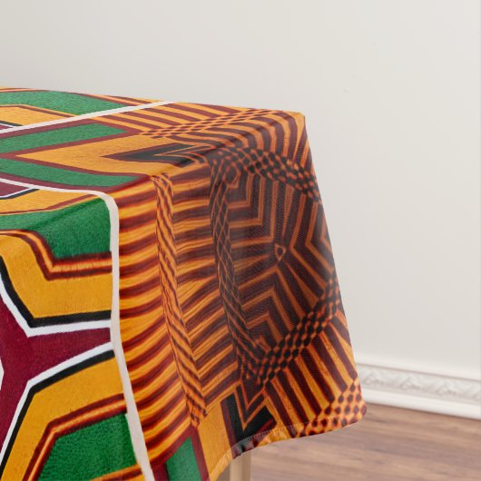 Kente Geometrics Kwanzaa Afrocentric Table Cloud Tischdecke (Beispiel)