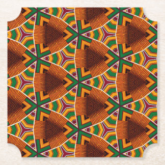 Kente Geometrics Kwanzaa Afrocentric Untersetzer