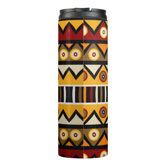 Kente Ghana Thermosbecher (Rückseite)