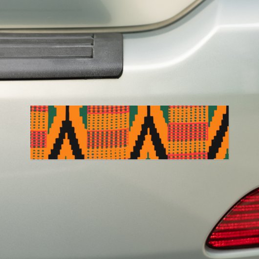 Kente Muster Autoaufkleber (Auf Auto)