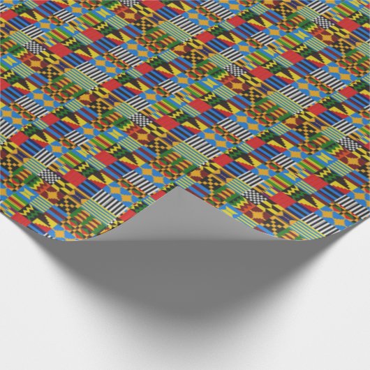 KENTE PLAY GESCHENKPAPIER (Ecke)