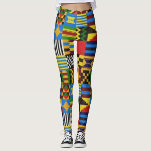 KENTE PLAY LEGGINGS (Vorderseite)