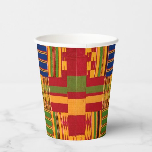 Kente Print Paper Cups Pappbecher (Rechts)