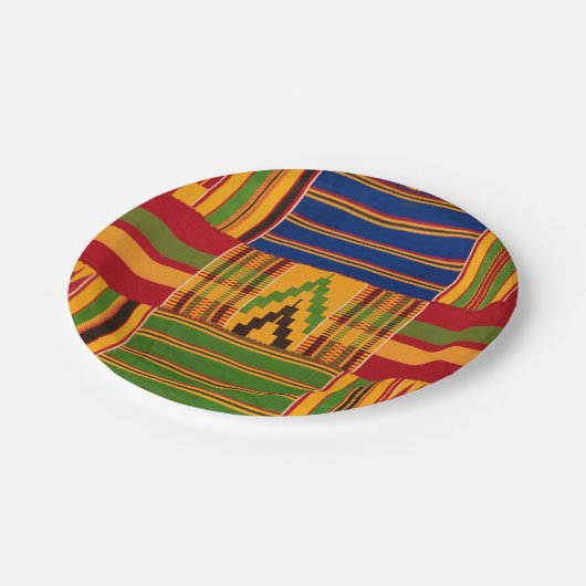 Kente Print Paper Teller (Schrägansicht)