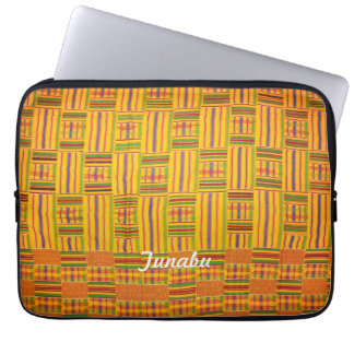 Kente Stoff 13 Zoll Laptop-Kasten Laptopschutzhülle