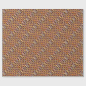 Kente Stoff III Geschenkpapier (Flach)