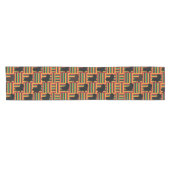 Kente Table Runner Kurzer Tischläufer (Horizontal)