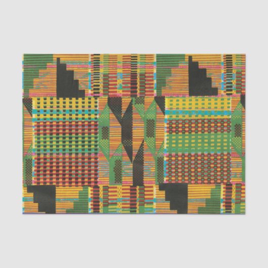 Kente Tuch Tissue Paper Seidenpapier (Vorderseite)