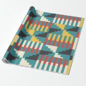 Kente Wrapping Paper Geschenkpapier (Ungerollt)