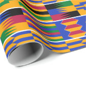 Kente Wrapping Paper Geschenkpapier (Rolleneckpunkt)