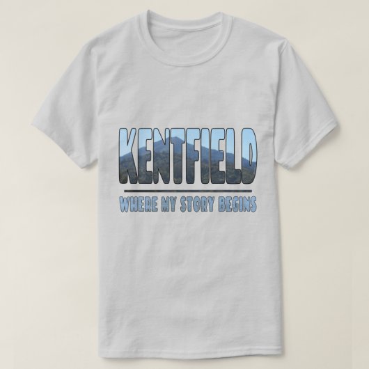 Kentfield wo meine Geschichte beginnt Mt Tamalpais T-Shirt (Design vorne)