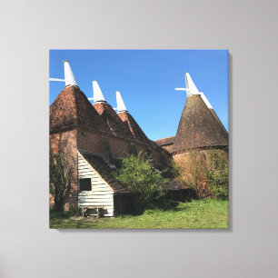 Kentish Oast Leinwanddruck