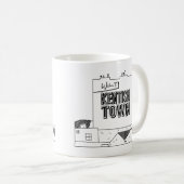Kentish Stadtlondon-Tasse Kaffeetasse (VorderseiteRechts)