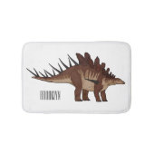 Kentrosaurus-Cartoon Badematte (Vorderseite)