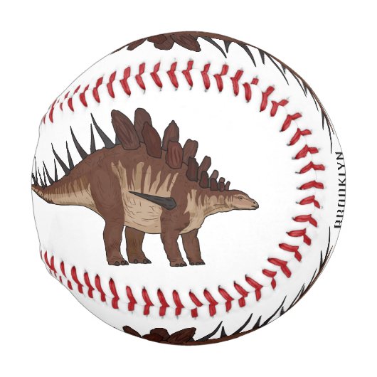 Kentrosaurus-Cartoon Baseball (Vorne Rechts)