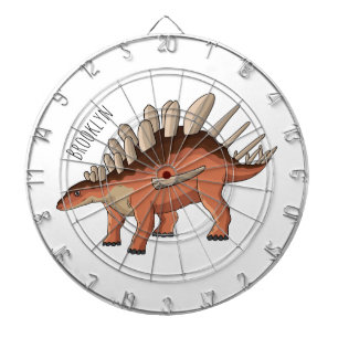 Kentrosaurus-Cartoon Dartscheibe