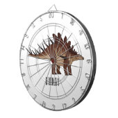 Kentrosaurus-Cartoon Dartscheibe (Vorderseite rechts)