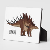 Kentrosaurus-Cartoon Fotoplatte (Seite)