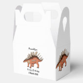 Kentrosaurus-Cartoon Geschenkschachtel (Geöffnet)