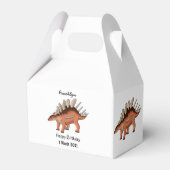 Kentrosaurus-Cartoon Geschenkschachtel (Vorderseite)