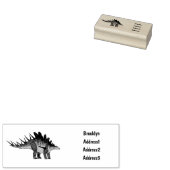 Kentrosaurus-Cartoon Gummistempel (Stempel)