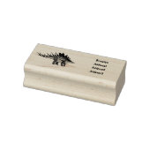 Kentrosaurus-Cartoon Gummistempel (Stempel)