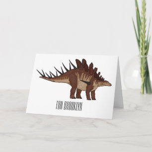Kentrosaurus-Cartoon Karte
