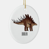 Kentrosaurus-Cartoon Keramik Ornament (Rechts)