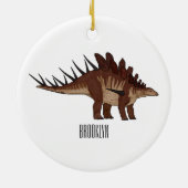 Kentrosaurus-Cartoon Keramik Ornament (Hinten)