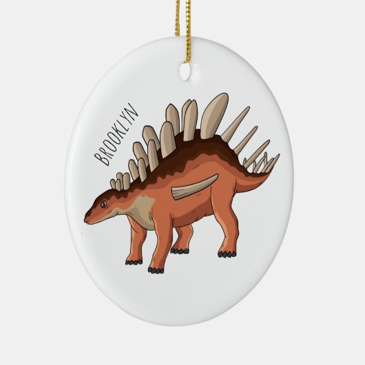 Kentrosaurus-Cartoon Keramik Ornament (Rechts)