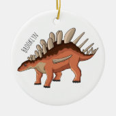 Kentrosaurus-Cartoon Keramik Ornament (Vorne)