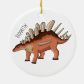 Kentrosaurus-Cartoon Keramik Ornament (Hinten)