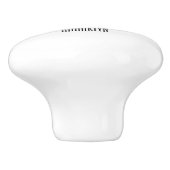 Kentrosaurus-Cartoon Keramikknauf (Seitenansicht)