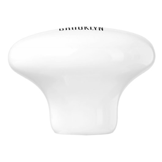 Kentrosaurus-Cartoon Keramikknauf (Seitenansicht)