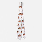 Kentrosaurus-Cartoon Krawatte (Vorderseite)