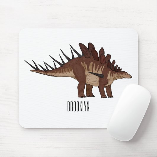 Kentrosaurus-Cartoon Mousepad (Mit Mouse)
