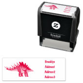 Kentrosaurus-Cartoon Permastempel (Beispiel)