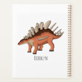 Kentrosaurus-Cartoon Planer (Rückseite)