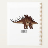 Kentrosaurus-Cartoon Planer (Rückseite)