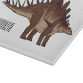 Kentrosaurus-Cartoon Schneidebrett (Ecke)