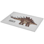 Kentrosaurus-Cartoon Schneidebrett (Ecke)