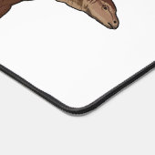 Kentrosaurus-Cartoon Schreibtischunterlage (Ecke)