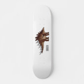 Kentrosaurus-Cartoon Skateboard (Vorne)