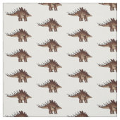 Kentrosaurus-Cartoon Stoff (Muster)