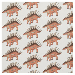 Kentrosaurus-Cartoon Stoff