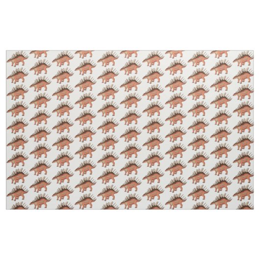 Kentrosaurus-Cartoon Stoff (Fat Quarter (45,7 x 55,9 cm))