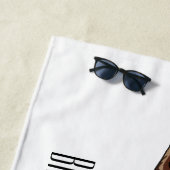 Kentrosaurus-Cartoon Strandtuch (Beispiel)