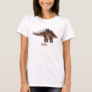 Kentrosaurus-Cartoon T-Shirt