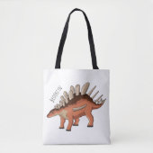 Kentrosaurus-Cartoon Tasche (Vorderseite)